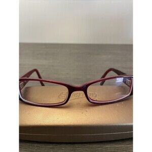 Dereon Eyeglasses DOC 300 615 Designer Eyeglasses Red